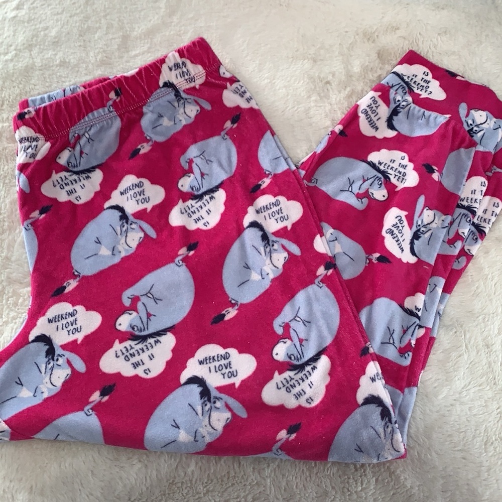 Disney Eeyore Winnie the Pooh PJs